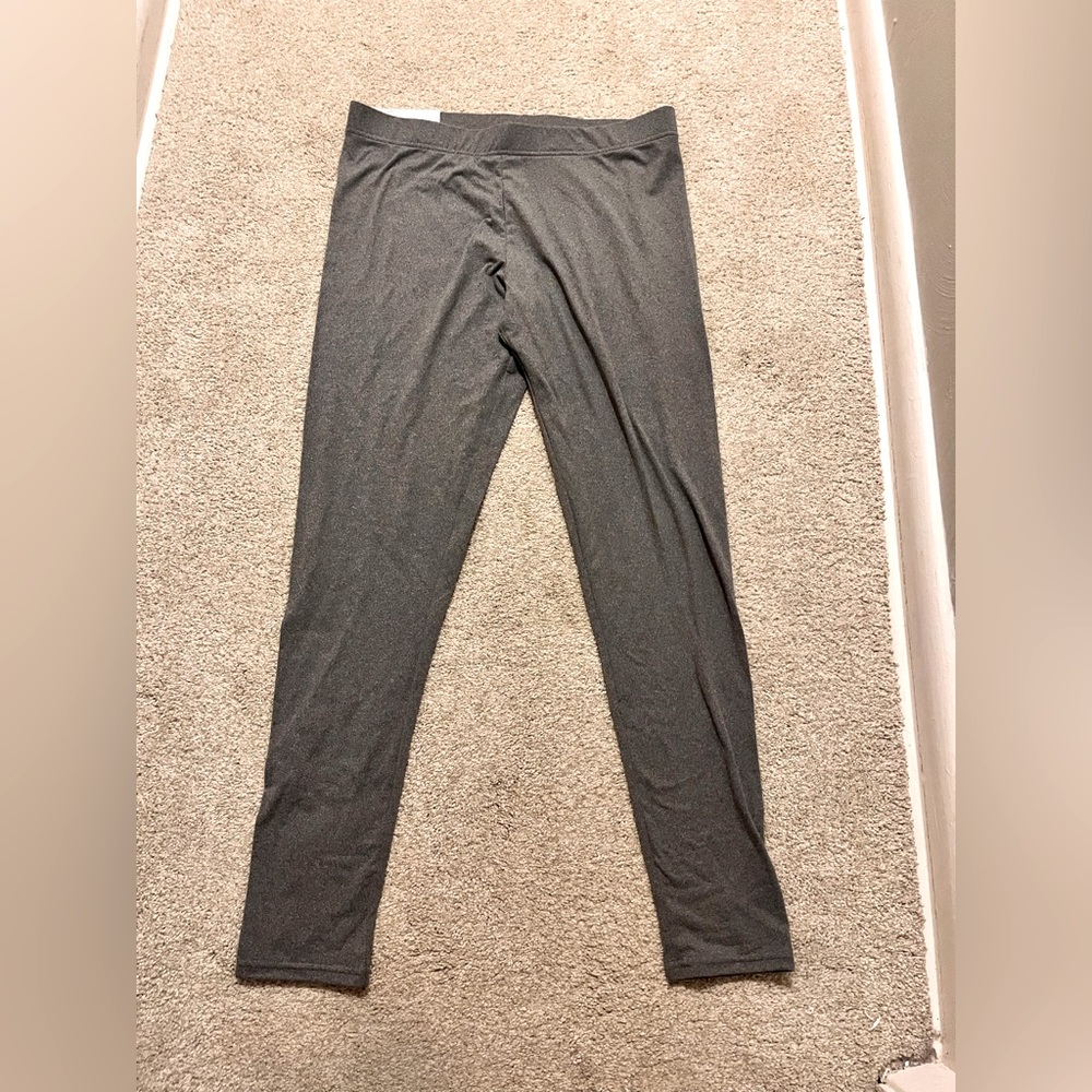 ⭐️$5⭐️ Serra Brand, Grey Leggings, One Pair, Women’s Size Large 12-14, NWT